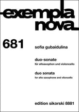 Duo Sonata Alto Sax and Cello Duet cover